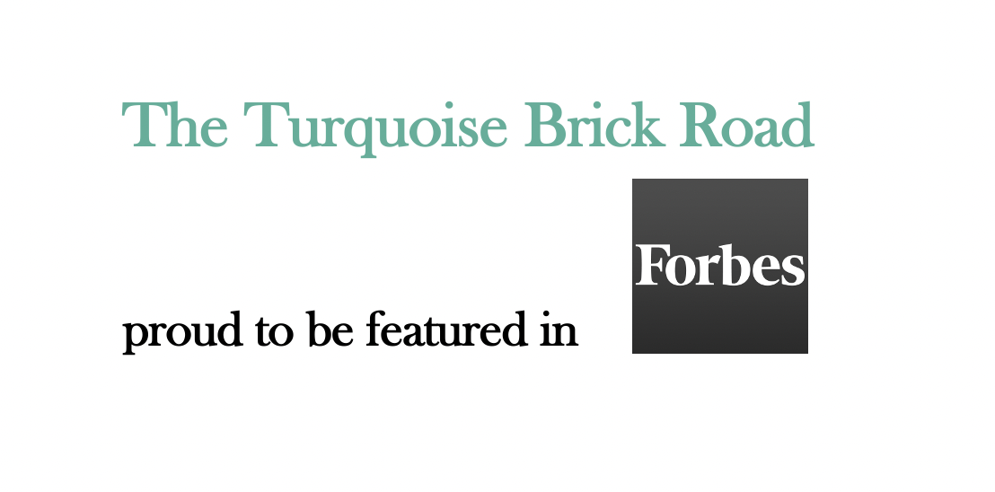 The Turquoise Brick Road Featured in Forbes